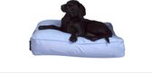 Dog's Companion - Hondenkussen / Hondenbed bench kussen lichtblauw (68x62x10cm) - Default