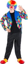 dressforfun - Herenkostuum clown Oleg XXL - verkleedkleding kostuum halloween verkleden feestkleding carnavalskleding carnaval feestkledij partykleding - 300847