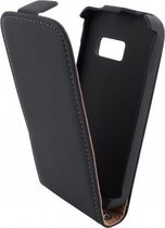 Mobiparts Premium Flip Case Samsung Galaxy Y Duos Black