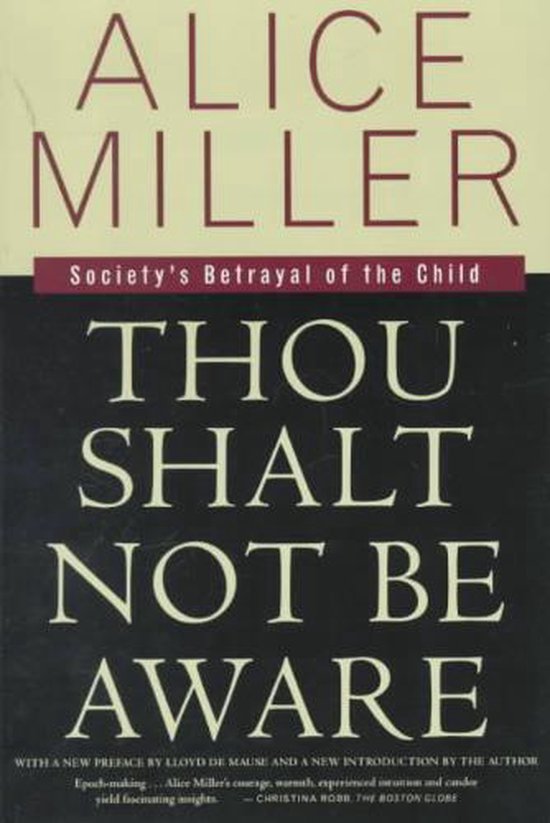 Thou Shalt Not Be Aware - cover