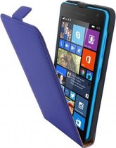 Mobiparts - Premium Flipcase - Microsoft Lumia 535 - blauw
