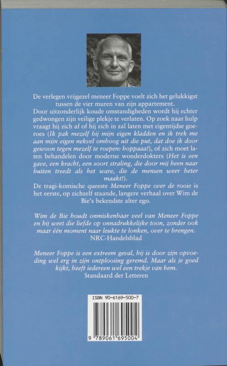Meneer Foppe Over De Rooie - back cover