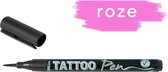 KREUL Roze Tattoo Stift - Tattoo pen voor creatief schilderen en decoreren van niet-vettige huid – voor strand, feest, carnaval en kinderen verjaardag