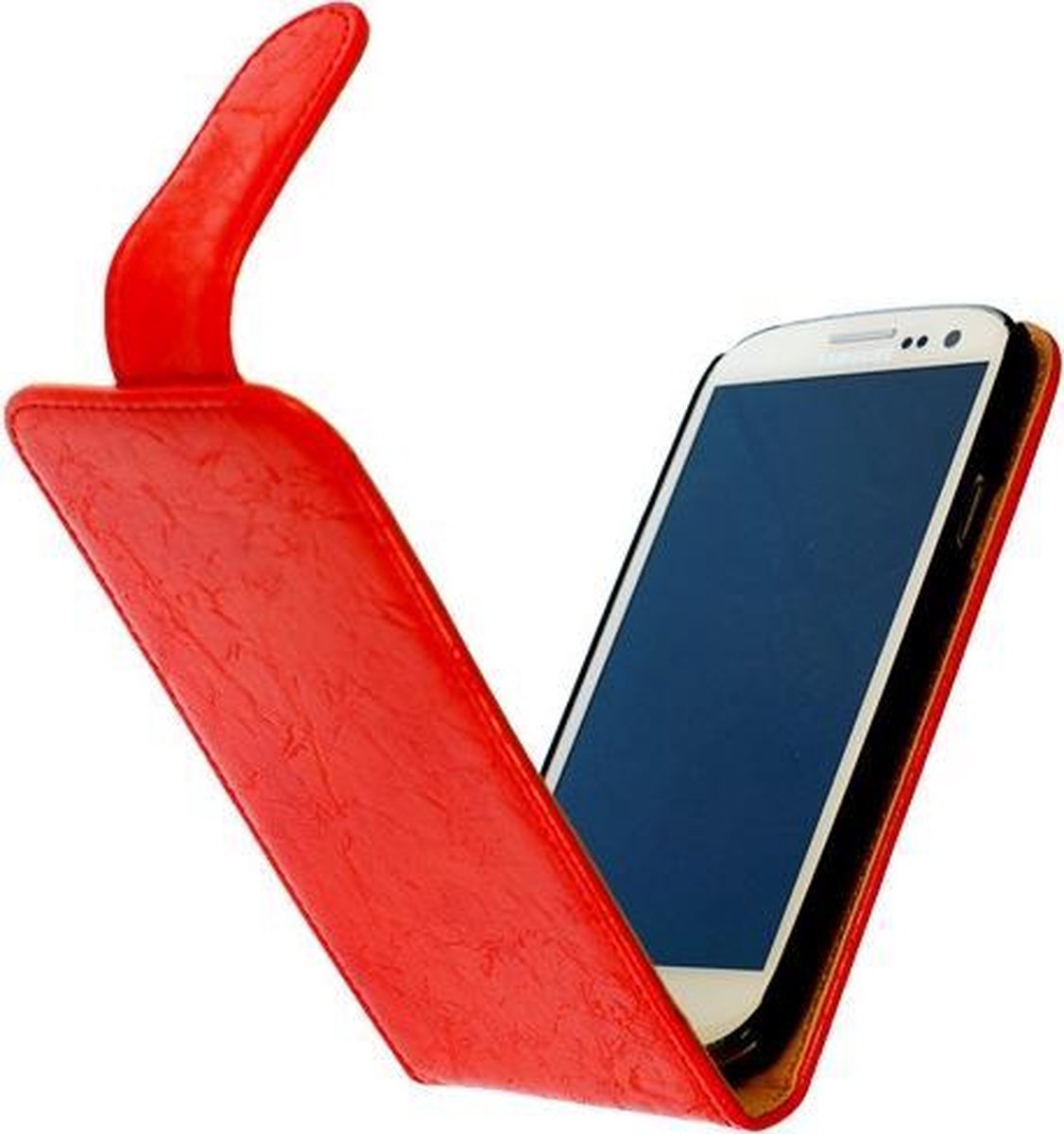 Bestcases Vintage Oranje Flipcase Nokia Lumia 625