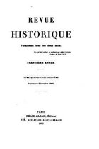 Revue historique - Tome 89