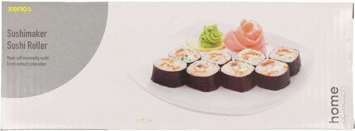 Bevestiging Antecedent Kwade trouw 4 x Sushimaker - Sushiroller - Maak zelf eenvoudig de lekkerste sushi |  bol.com