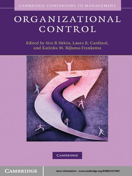Cambridge Companions to Management - Organizational Control - cover