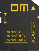 DrPhone MicroSD Geheugenkaarthouder - Adapter met vergrendeling  -Converter van MicroSD naar SD - MicroSD/SDHC/SDXC