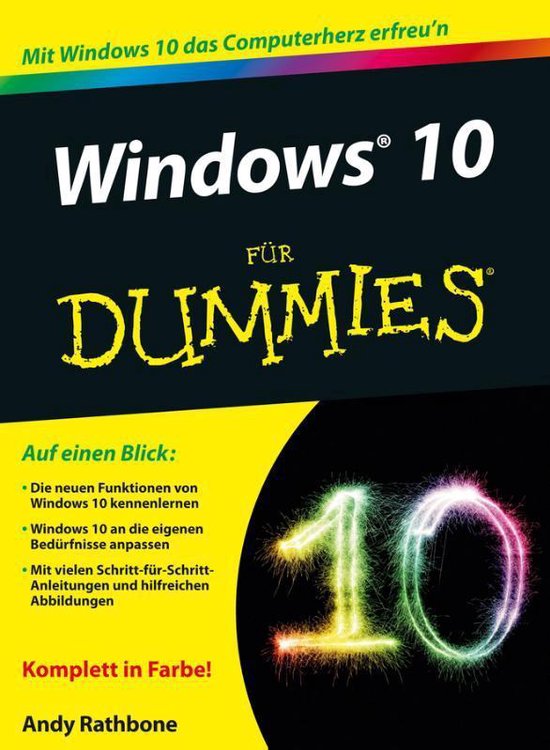 Windows 10 Fur Dummies - cover