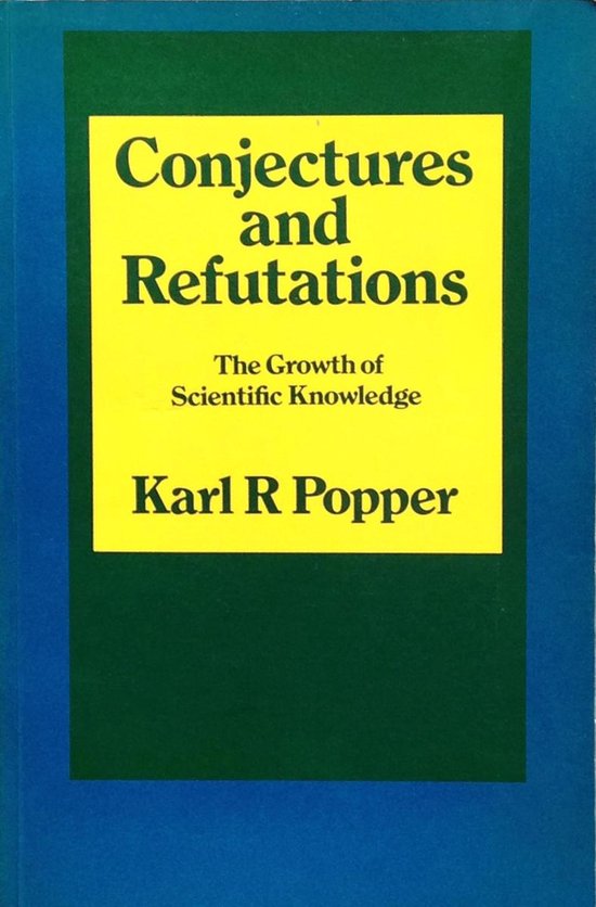 Conjectures and refutations - cover