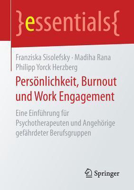 Persoenlichkeit Burnout und Work Engagement