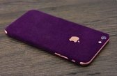 Xssive - 2x Sticker wrap Suede Look voor Apple iPhone 6 Plus / 6S Plus - Paars