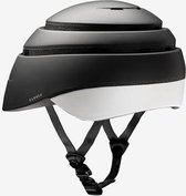 Closca Loop zwart/wit M (56-59cm) - Opvouwbare Design helm EN1078/CSPC certificaat - Fiets - skating - skateboard - Elektrische step