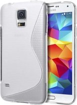 Samsung Galaxy S5 mini Silicone Case s-style hoesje Transparant