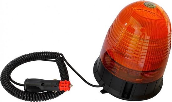 Vind oranje zwaailicht in Verlichting op