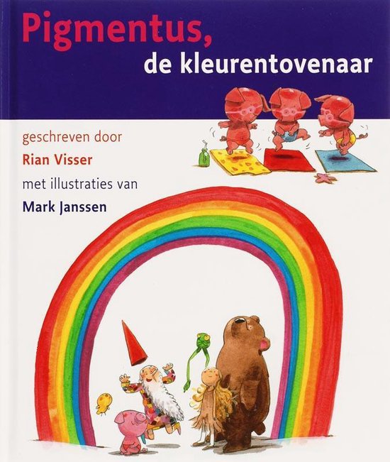 Cover van het boek 'Pigmentus, de kleurentovenaar'