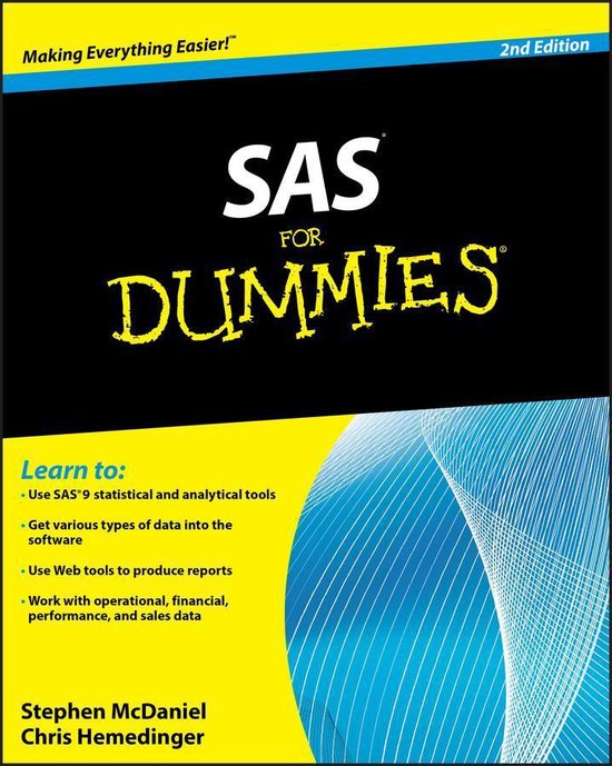 SAS For Dummies - cover