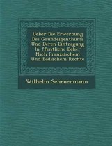 Ueber Die Erwerbung Des Grundeigenthums Und Deren Eintragung in Ffentliche B Cher Nach Franz Sischem Und Badischem Rechte