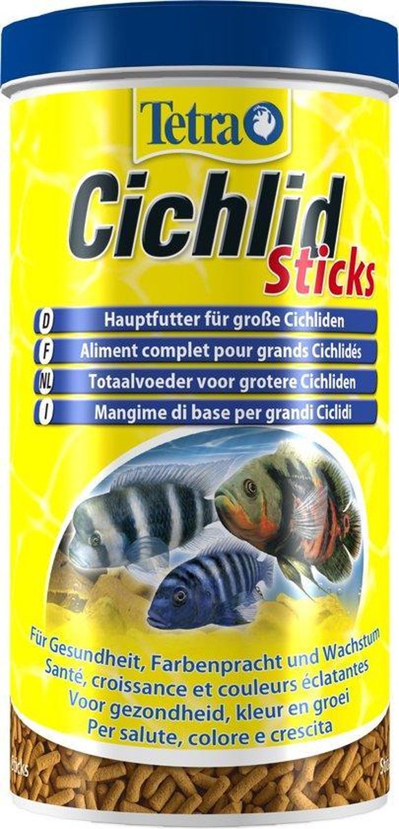 Tetra Cichlid Sticks - Vissenvoer - 1 L
