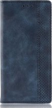 Shop4 - Samsung Galaxy S10 Plus Hoesje - Book Case Vintage Donker Blauw