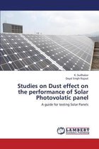Studies on Dust effect on the performance of Solar Photovolatic panel