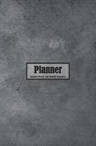 Planner Undated Weekly and Monthly Organizer