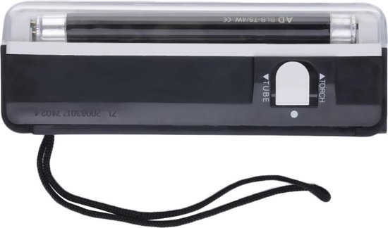 Valsgeld Detector / Scanner - Vals Geld Controle UV Lamp - Geld Tester |  bol.com