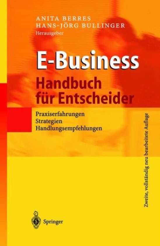 E-Business - Handbuch Fur Entscheider - cover
