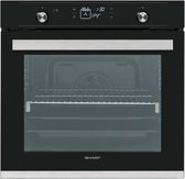 Sharp Home Appliances K-71V28BM2-EU oven 78 l 3100 W A Zwart