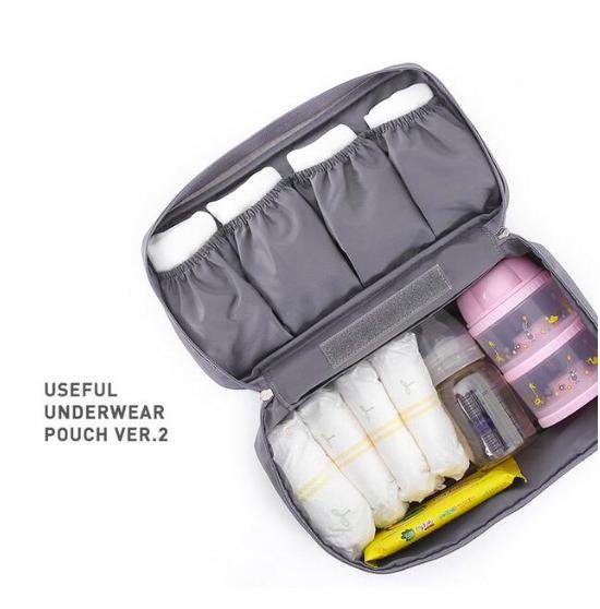 Grijs Portable Travel Reis Beha, ondergoed, Lingerie Organizer |Bag  Cosmetic | Make up... | bol.com