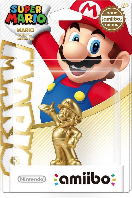 Nintendo amiibo Super Mario Collection Gold Mario Limited