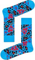 Happy Socks Leopard blauw Heren Sokken 41-46