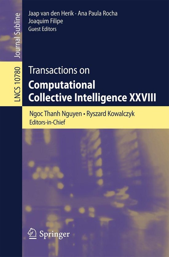 Computer Science (R0) - Transactions on Computational Collec ... - cover