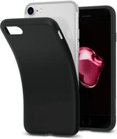 Pearlycase® Zwart tpu case backcover hoesje voor iPhone 8