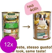 Stuzzy Tin Adult - Agneau - Nourriture pour chiens - 12 x 400 g