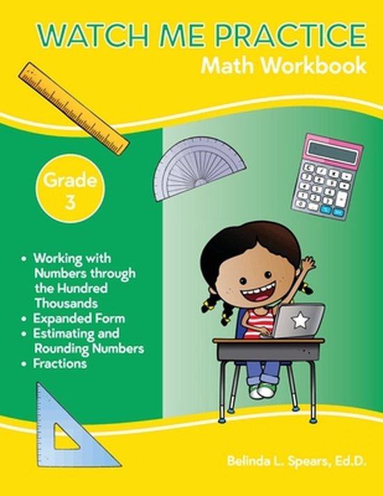 Watch Me Practice Grade 3 Math Workbook - cover