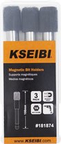 Kseibi - Professionele Magnetische Bithouders - 100mm - set van 3 stuks
