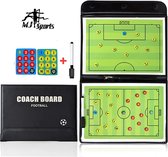 MJ Sports Premium Voetbal Tactiekbord Inclusief Magnetische Nummers & Markeerstift - Coaching Board - Coachmap - Tactieken