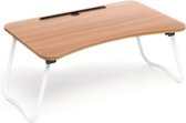 InnovaGoods Multifunctionele Opvouwbare Bijzettafel - Vouwtafel - Opklapbare tafel - Laptoptafel - Tafeltje