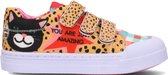 Sneakers | Meisjes | yellow orange print | Canvas | Go Banana's | Maat 33