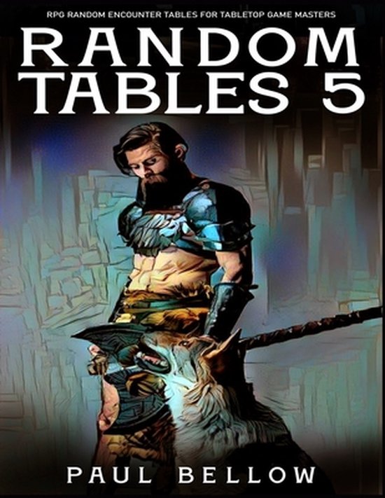 Fantasy RPG Random Encounter Tables for Tabletop Game Master ... - cover