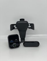 Auto starter set - Autohouder - Autoparfum - Bluetooth Carkit FM transmitter - Zwart - Autogeur - Universeel