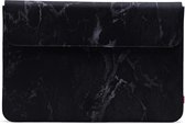 Herschel Spokane Sleeve for 12 inch MacBook - Black Marble | Macbook - Sleeve / Case / Hoes - Fleece Voering - Verstevigd Exterieur - Licht - Compact