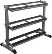 Halterrekstandaard, 3-laags Verticale Toren PVC-gewichtsrek voor Halterrekstandaard, 3-laags Verticale Toren PVC-gewichtsrek voor