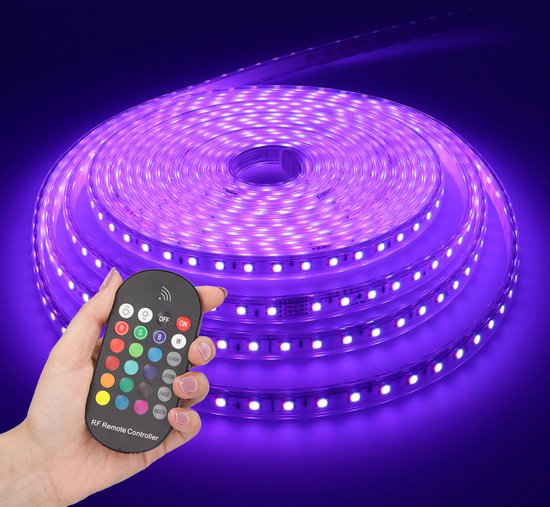 Overleg middelen Drastisch HOFTRONIC Flex60 - RGB LED Strip lichtslang 10m - 60 LEDs per meter 5050  SMD - 308... | bol.com