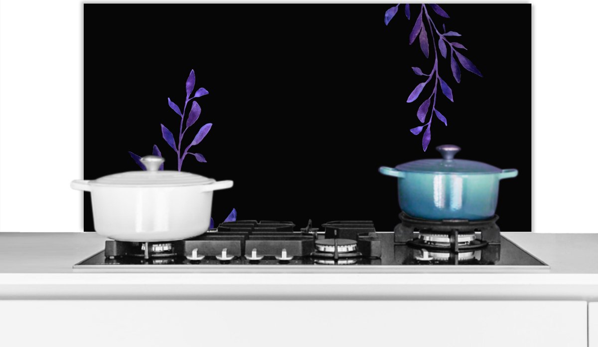KitchenYeah Spatscherm 100x50 cm - Moederdag quote aluminium