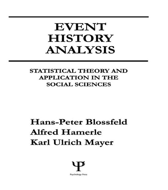Event History Analysis - cover