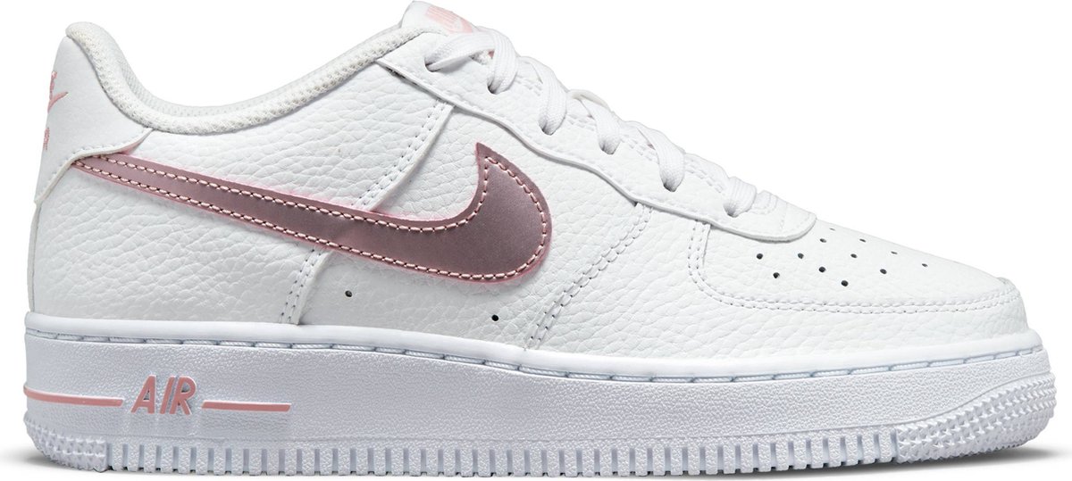 Nike Air Force Unisex Sneakers White/Pink Glaze Maat bol
