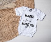 Romper | Van oma (naam) mag het wel Maat 68