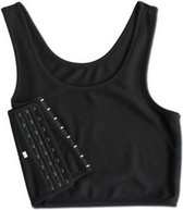 Transgender chest binder - Zwart - Maat XXXL